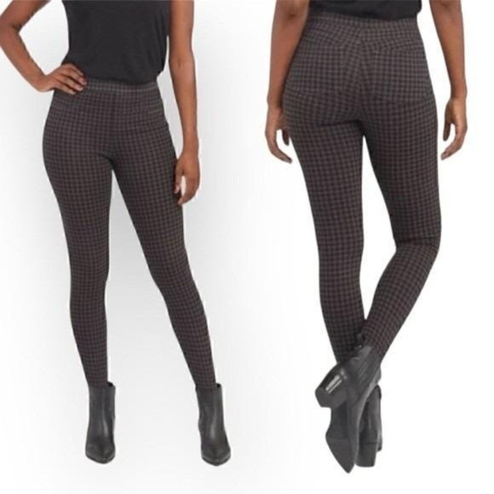 SPANX Houndstooth Leggings size Medium